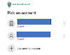 Teams guidance - Pick an account